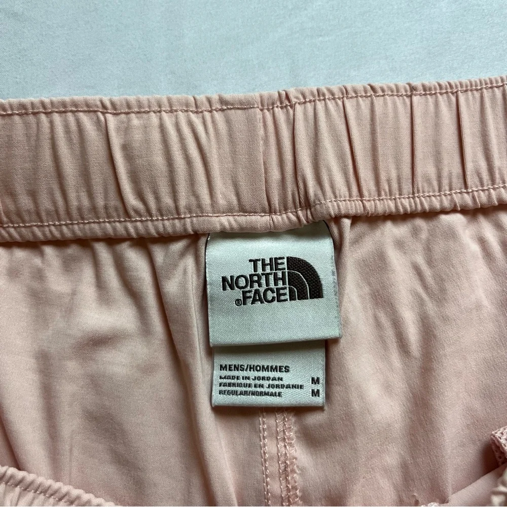THE NORTH FACE light‎ pink mens nylon elastane belted athletic hiking shorts